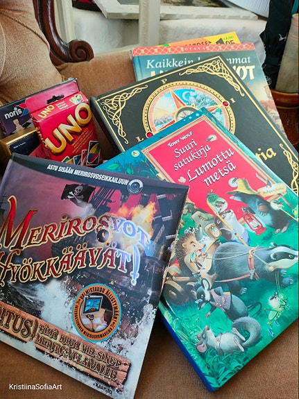 Lasten kirjat, elokuvat ja pelit