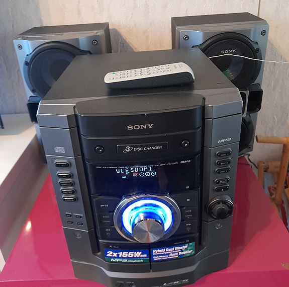 Sony Stereot radio cd + c kasetti