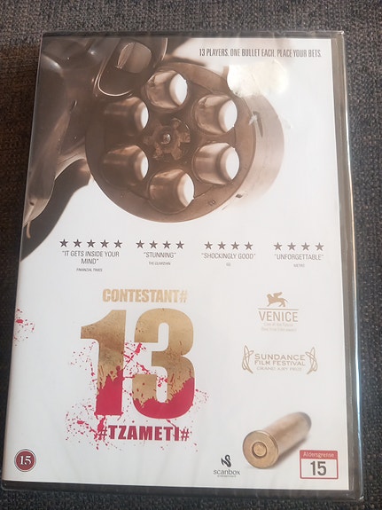 Contestant 13 DVD-elokuva Uusi muoveissa