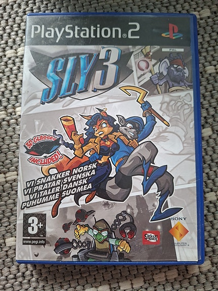 Sly 3 Honor Among Thieves PlayStation 2 peli