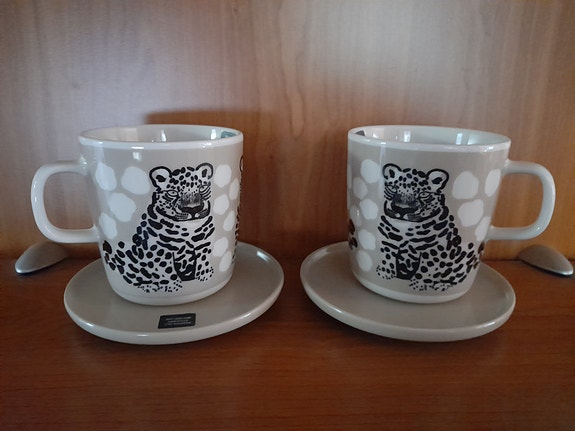 Marimekko kaksoset astiat
