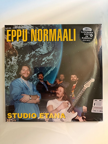 Eppu Normaali Studio Etana LP-levy Uusi! Musta!