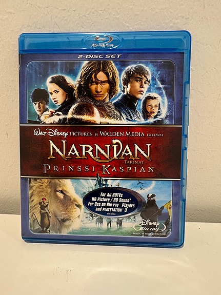 Narnia Prinssi Kaspian + Resident Evil: Retribution Blu-ray elokuvat