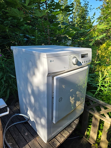 Lg kuivausrumpu 7kg