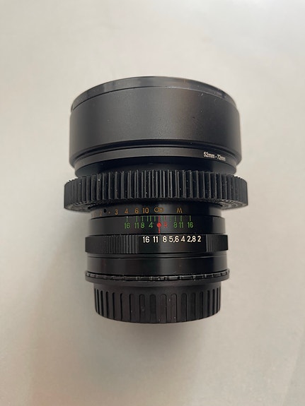 HELIOS 44 2/58mm Cine lens Canon EF mount *ANAMORPHIC BOKEH*