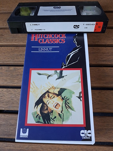 Hitchcock Classics Linnut VHS-kasetti