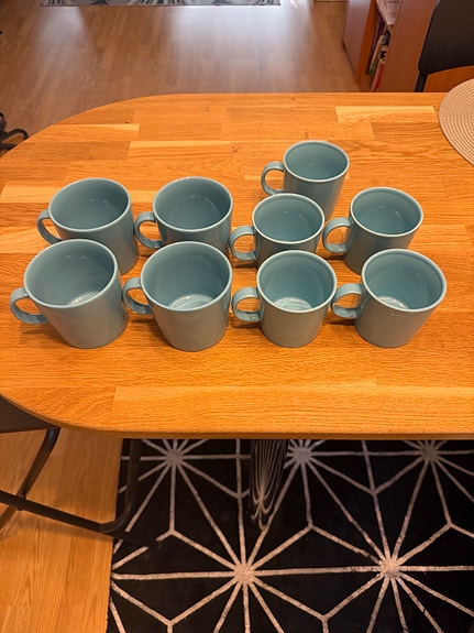 Iittala mukit turkoosi
