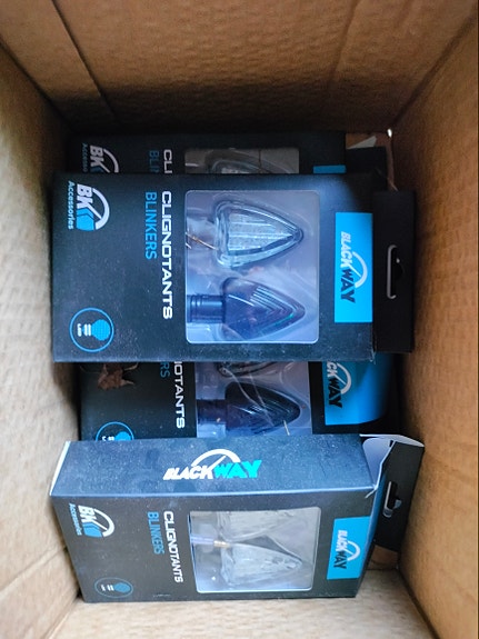 Mopo/Skootteri LED vilkkuja 8€ KPL