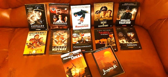 Dvd-Elokuvia Sota Rautaristi Kolmoisristi Villihanhet Pearl Harbour yms