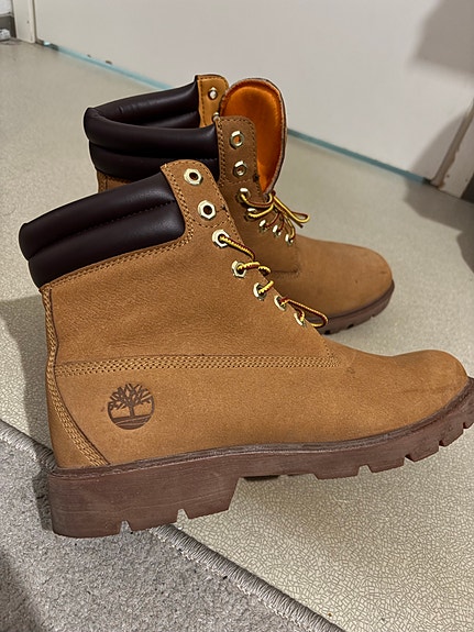 Timberland nahkaiset talvikengät koko 45 ruskea