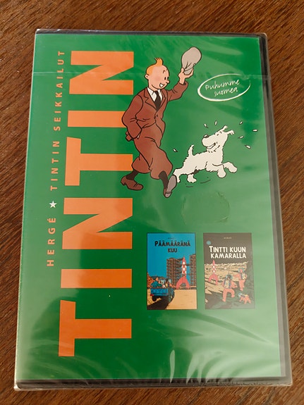 Tintin seikkailut: päämääränä kuu, ja Tintti kuun kamaralla elokuvat uusi