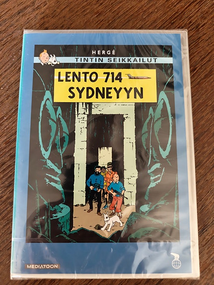Tintti DVD elokuva "Lento 714 Sydneyyn" avaamaan uusi