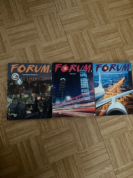 Forum yhteiskuntaoppi oppikirjat