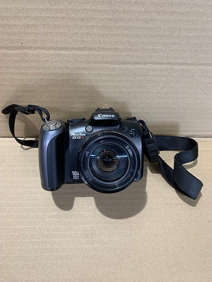 Canon PowerShot SX20 IS digikamera musta