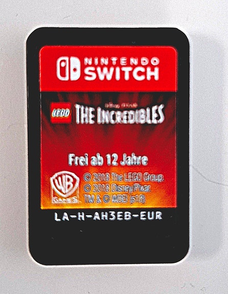LEGO The Incredibles Nintendo Switch 1 peli