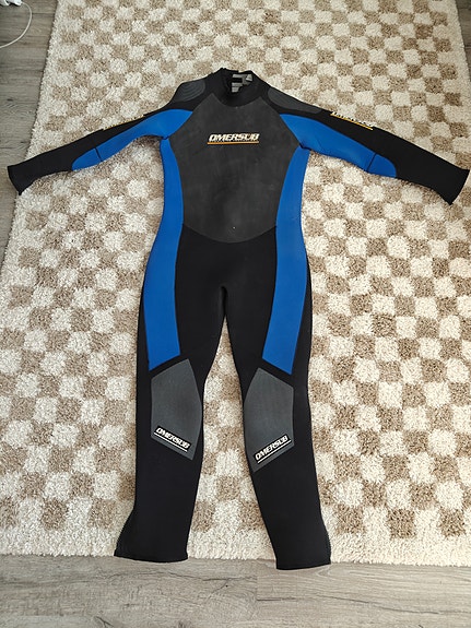 Omersub märkäpuku 6.5mm 7/XL