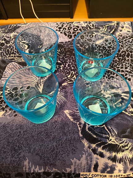 4 x Iittalan 21 cl juomalasi