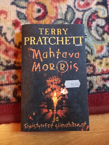 Terry Pratchett: Mahtava Morris ja sivistyneet siimahännät kirja