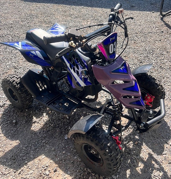 lasten Minimönkijä X-Pro Scorpio 49cc - Sininen