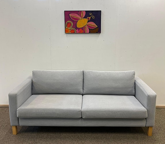 IKEA KARLSTAD 3:n istuttava sohva, Vaaleasininen
