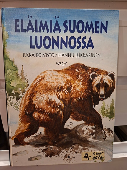 Eläimiä Suomen luonnossa kirja