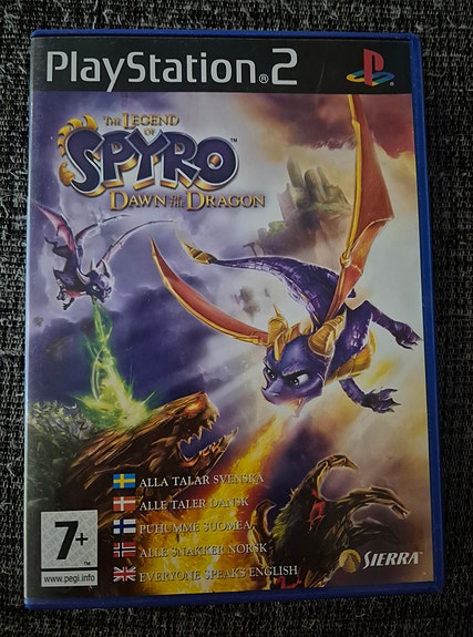 Ps2 The legend of Spyro dawn of the dragon