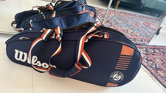 Wilson Roland Garros tennismailalaukku sininen