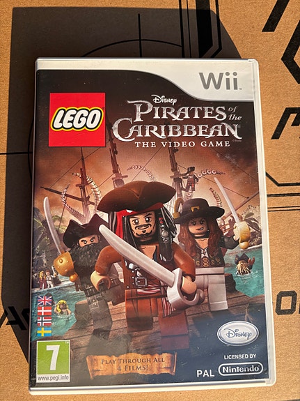 Nintendo Wii LEGO Pirates of the Caribbean -peli