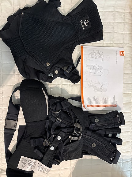 Stokke MyCarrier kantoreppu musta