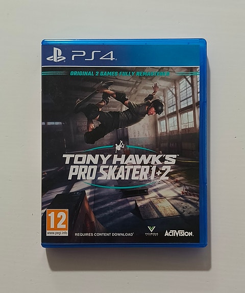 Tony Hawks Pro Skater 1+2, Ps4