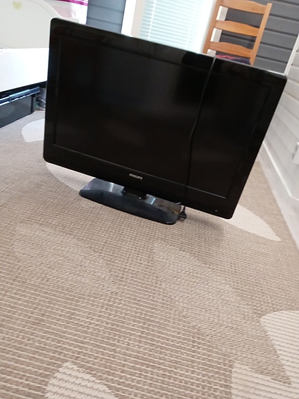 Philips taulutelevisio musta