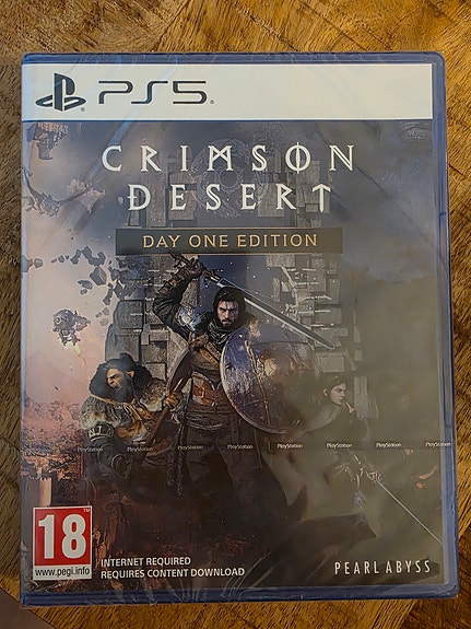 UUSI/AVAAMATON Crimson Desert Day One Edition- PS5 peli