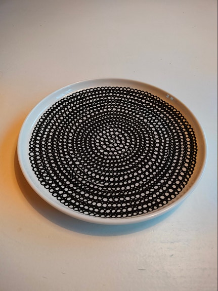 Marimekko räsymatto lautanen
