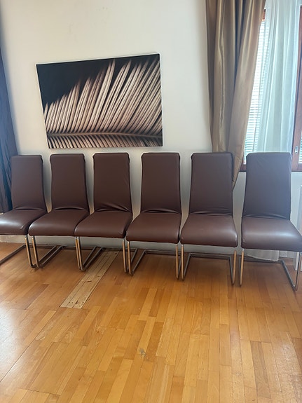 6 kpl tuoleja