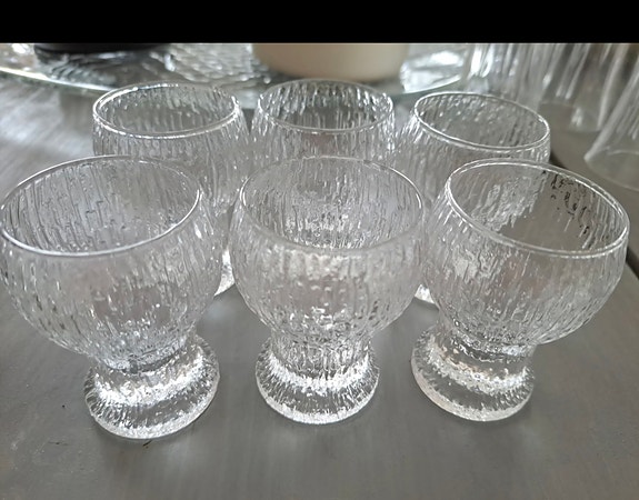Iittala Kekkerit Moukku snapsilasit 6 kpl