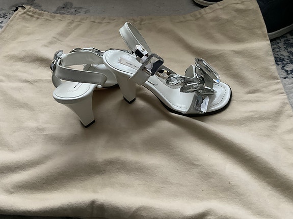 Marc Jacobs juhlakengät koko 36,5 valkoinen