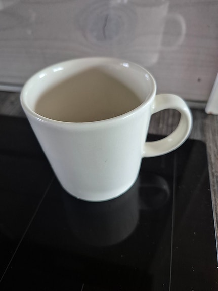 Iittala Teema-sarjan valkoinen muki