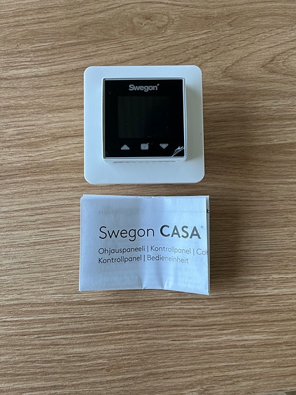Swegon Casa SC10 -ohjauspaneeli