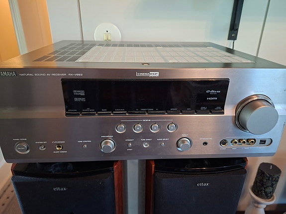 Yamaha vahvistin+Eltax kajarit