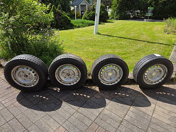 Ford transit custom, talvirenkaat+vanteet