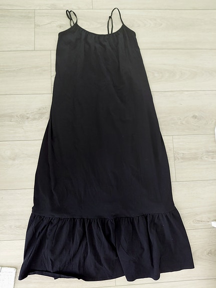 Gina Tricot musta maximekko S uusi