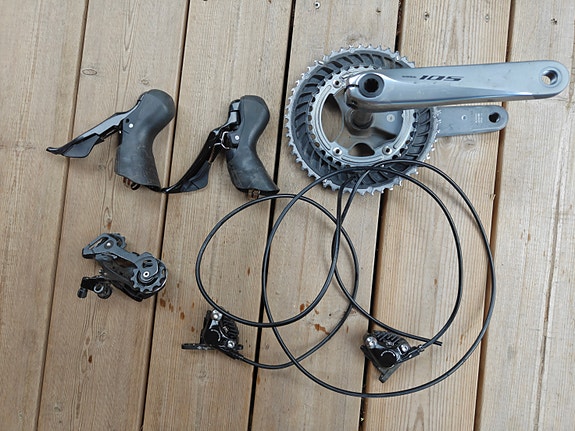 Shimano 105 R7000 hydraulinen 2x11 osasarja
