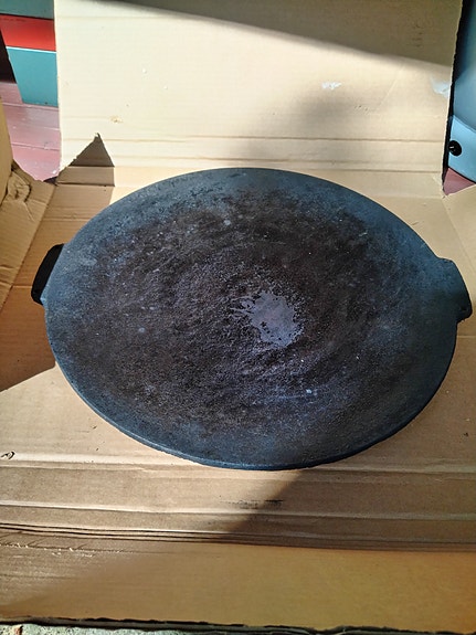 Valurautainen lettupannu / muurikka