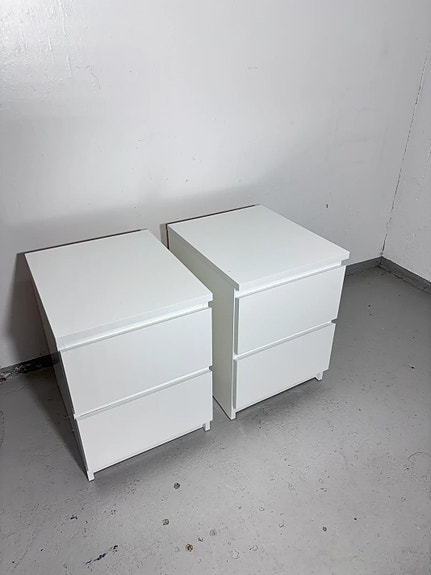 Ikea Malm Yöpöytä 2kpl *Upeat & Käytännölliset!