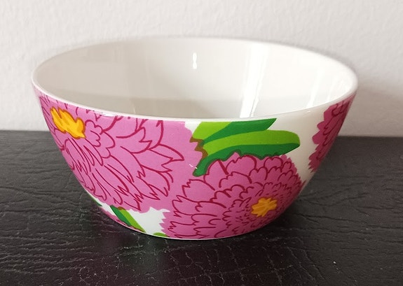 Iittala Marimekko vaaleanpunainen Primavera -kulho
