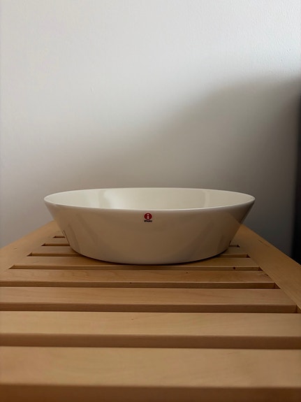 Iittala valkoinen kulho 30cm