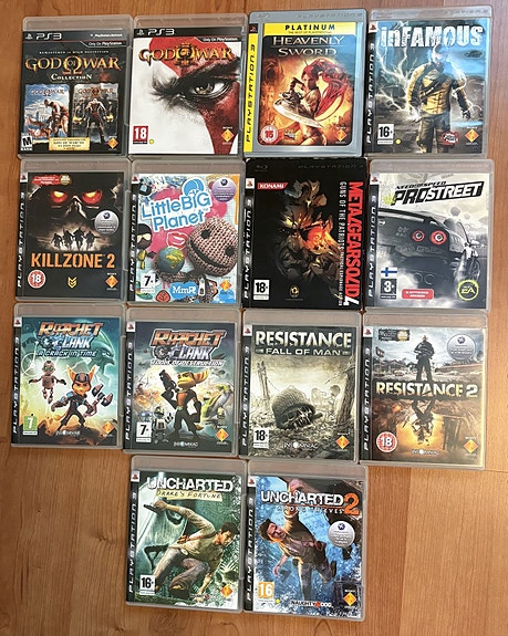 Playstation 3 pelejä