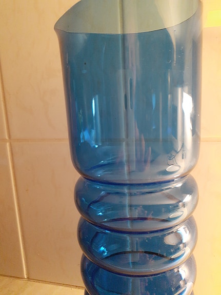 Iittala, kaadin/ maljakko, sininen