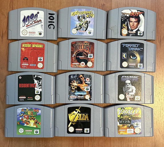 Nintendo 64 pelit
