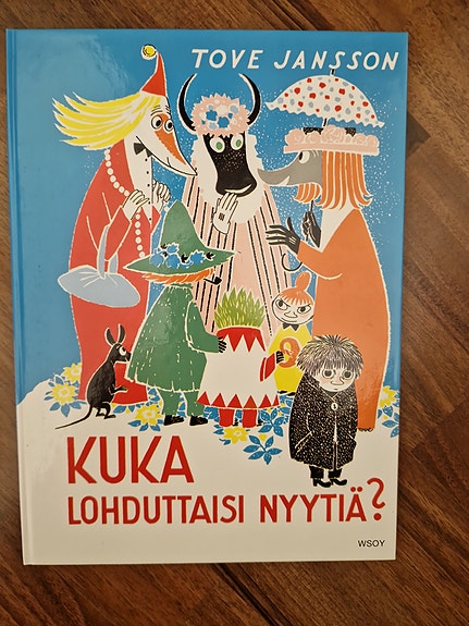 Tove Jansson: Kuka lohduttaisi Nyytiä? lastenkirja